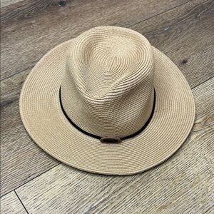 NWT Furtalk Straw Hat Size M